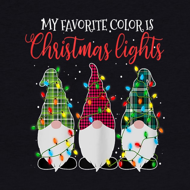 my favorite color is christmas lights by Barnard